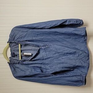 JJill long sleeve chambray blouse  women's sz small New with tags